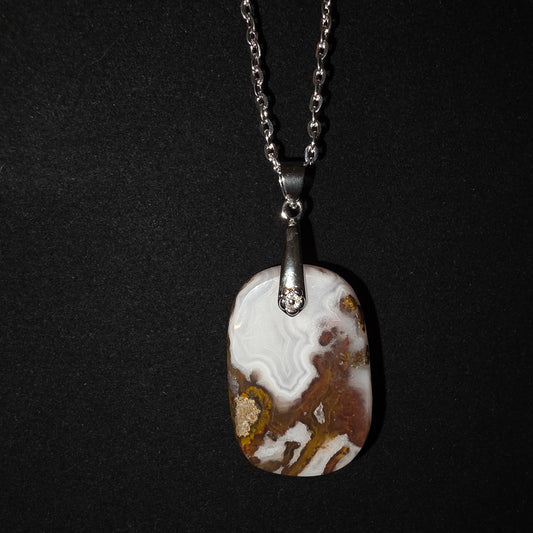 Agate necklace