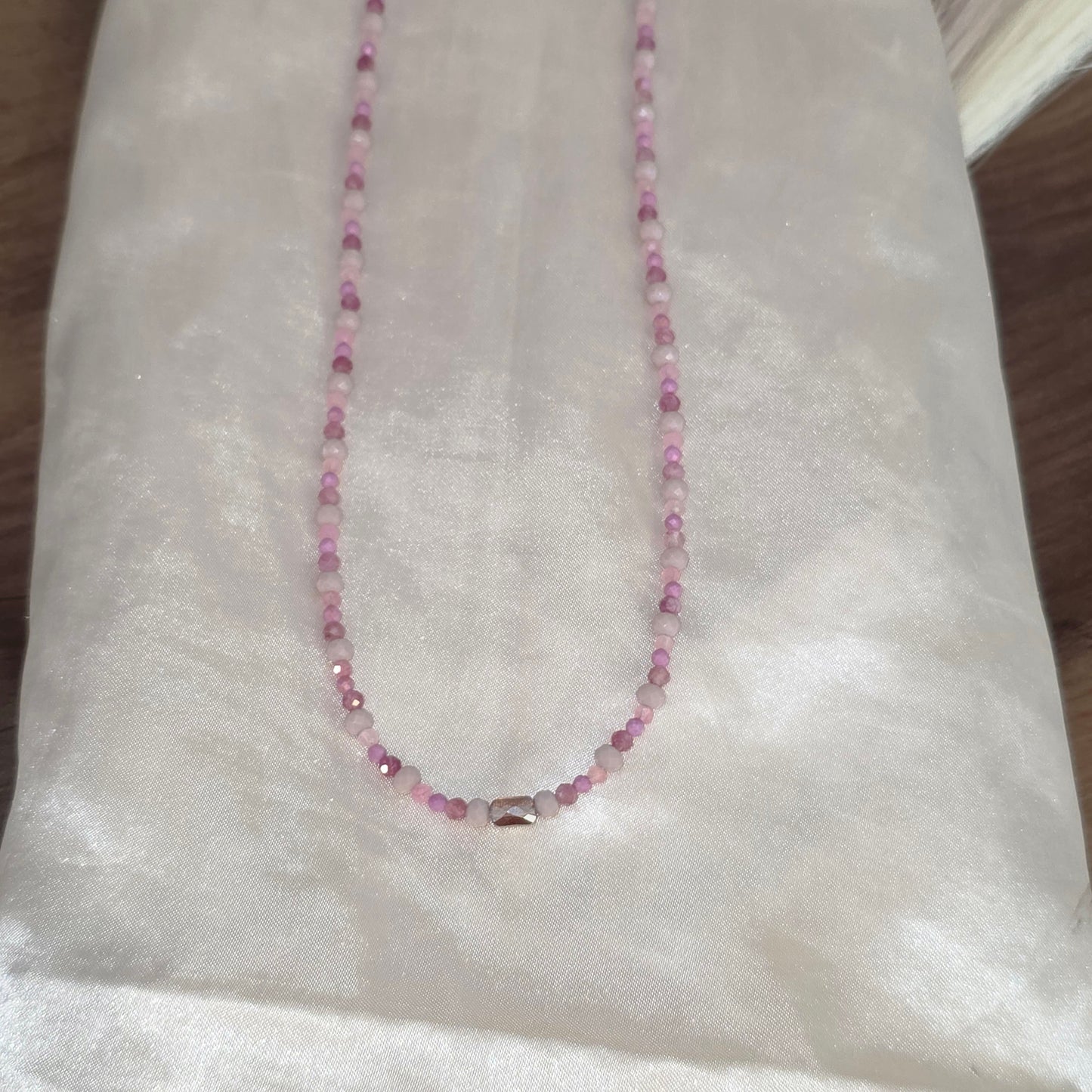 Pink necklace