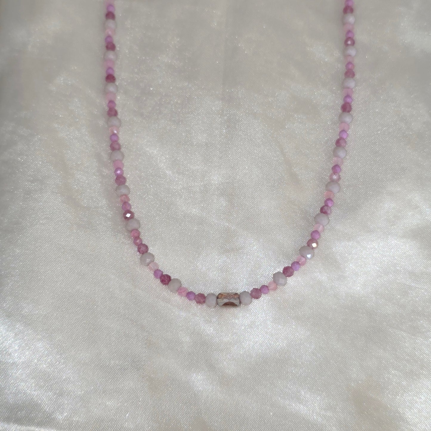 Pink necklace