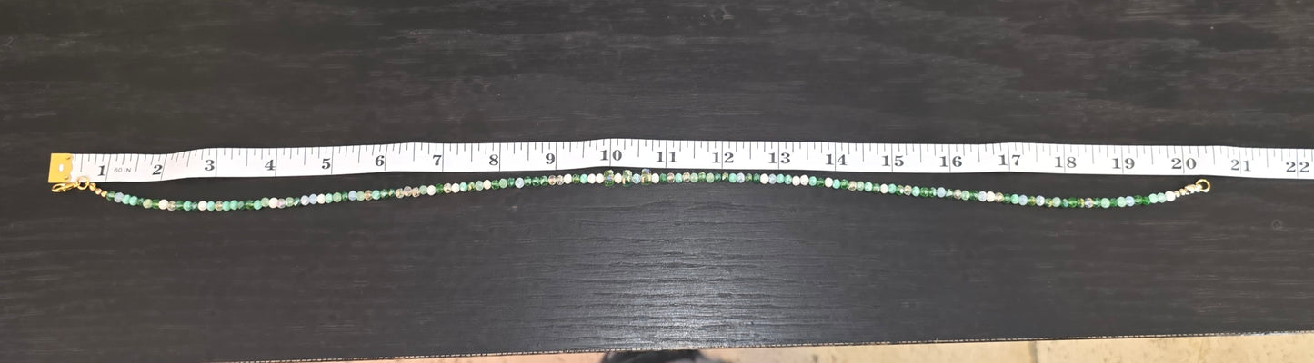Green necklace