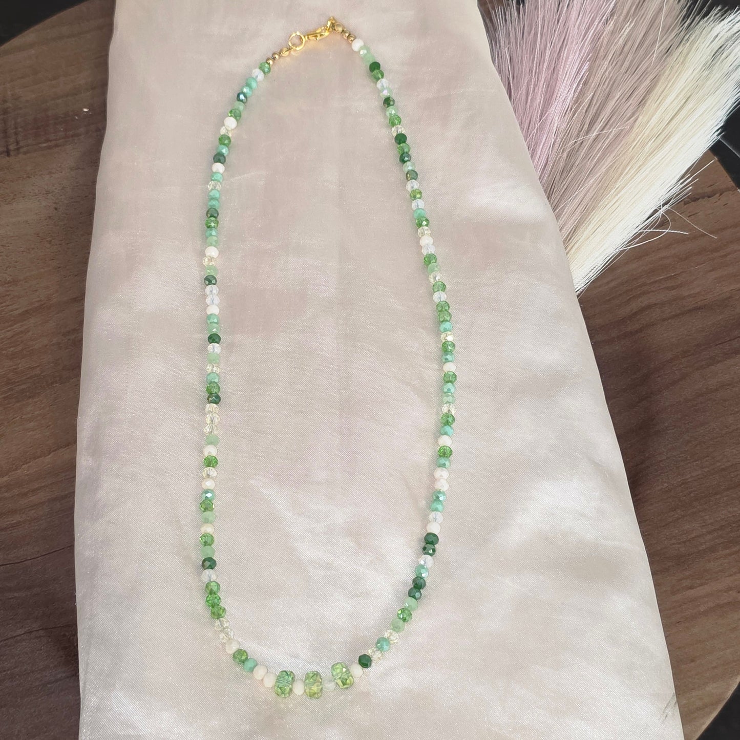 Green necklace