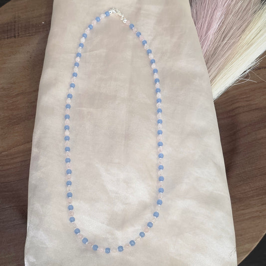 Beaded necklace.