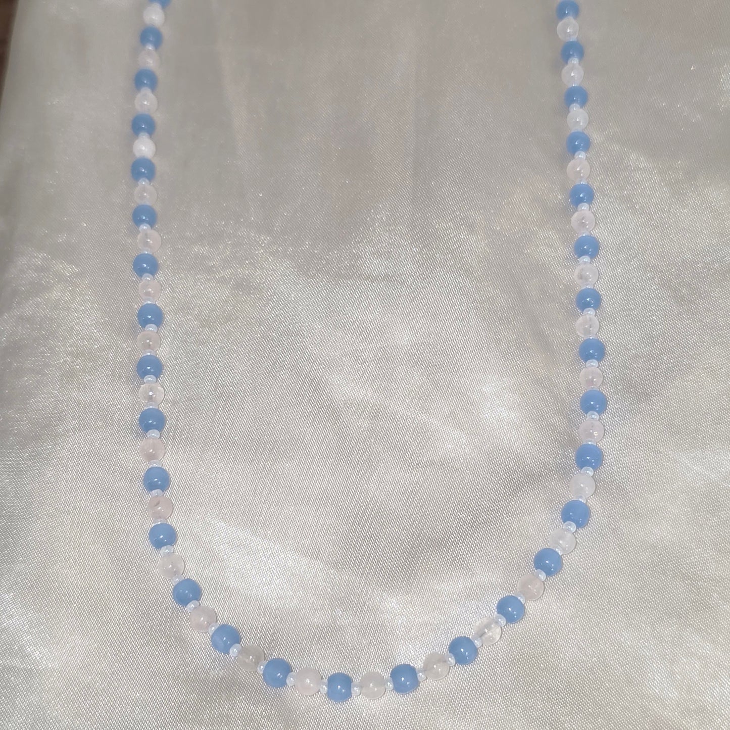 Beaded necklace.