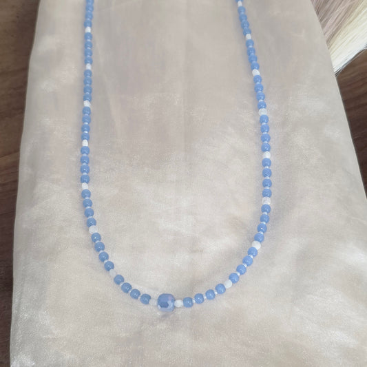 Blue necklace