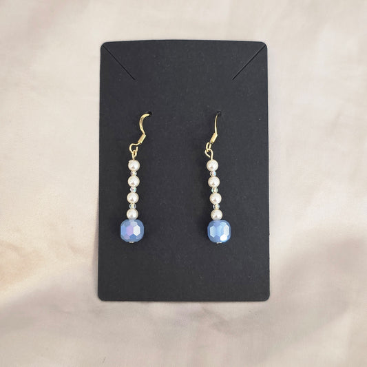 Blue earrings