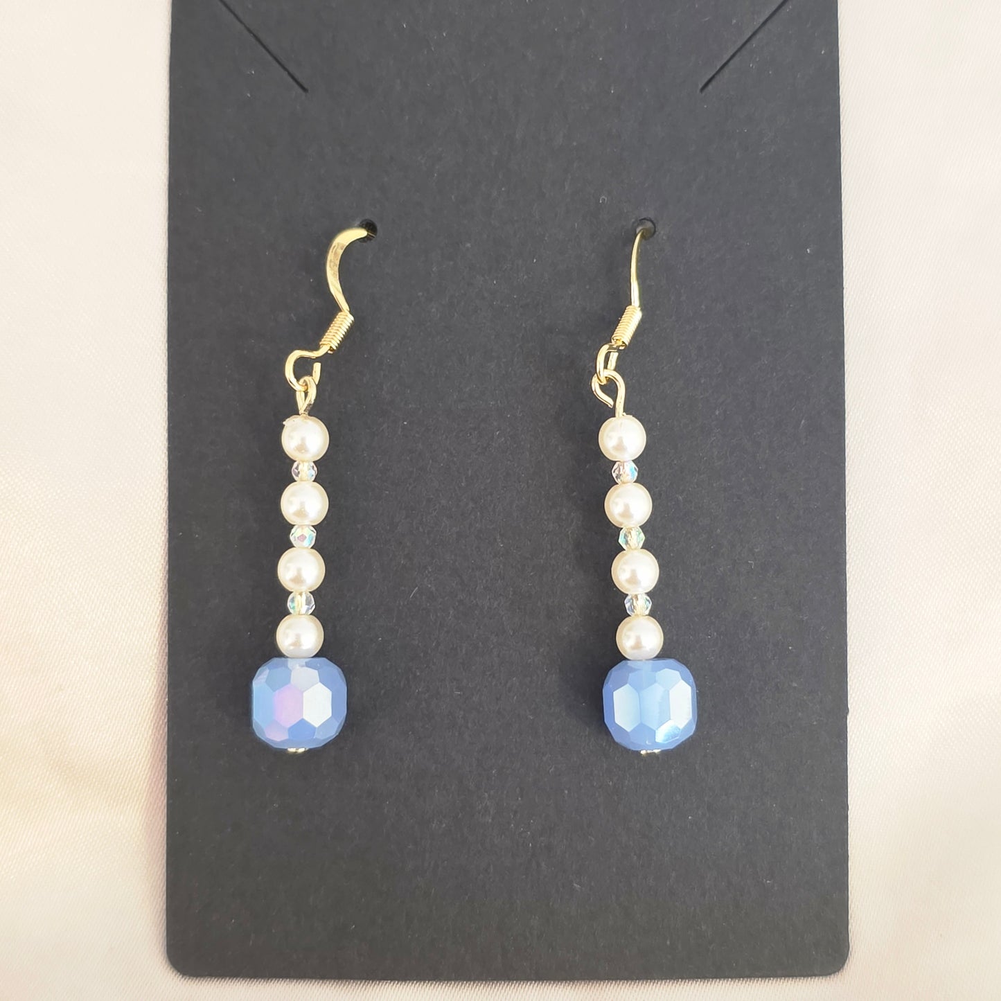 Blue earrings