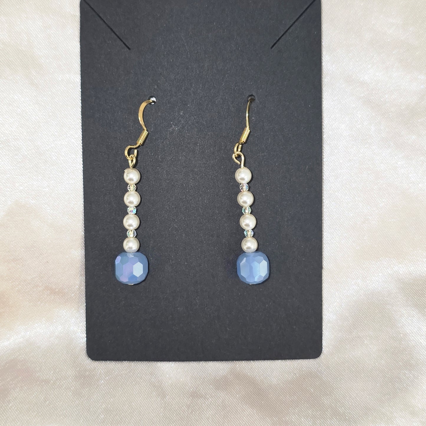 Blue earrings