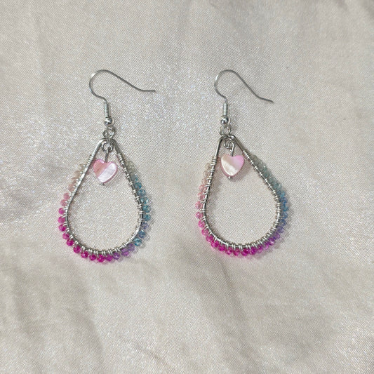 Rainbow earrings