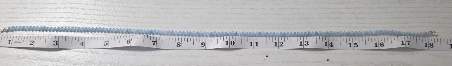 Aquamarine necklace